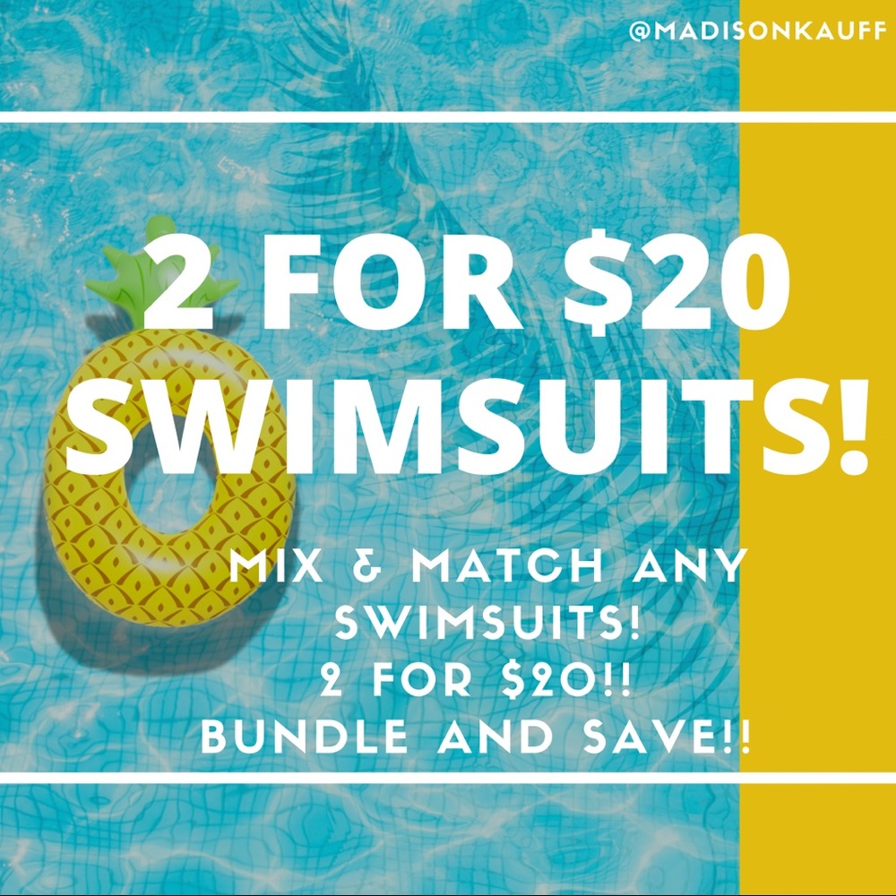 🩱🌞 2 for $20 Swimsuits 🌞🩱